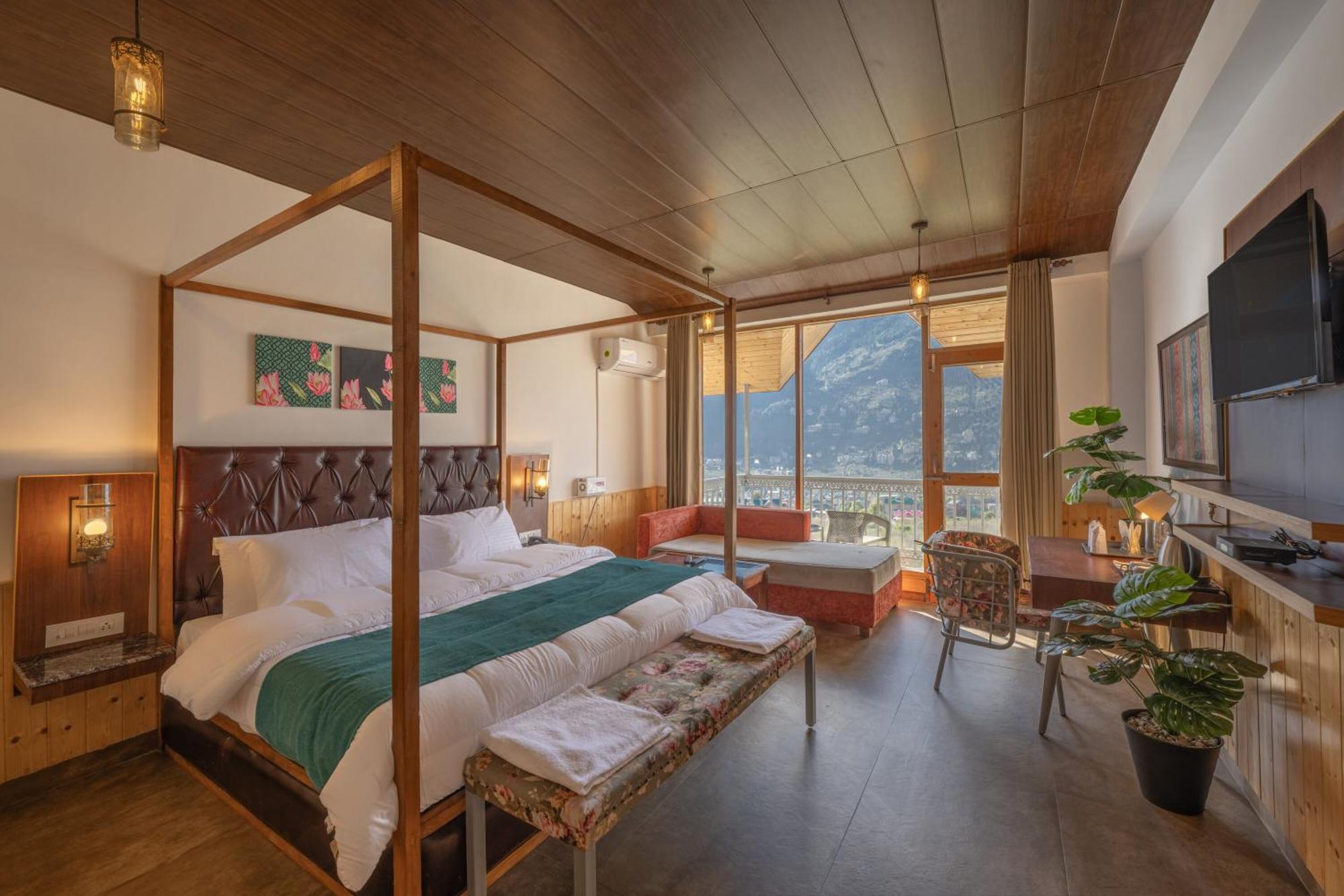 Echor Himalayan Heights Manali Hotel Exterior photo