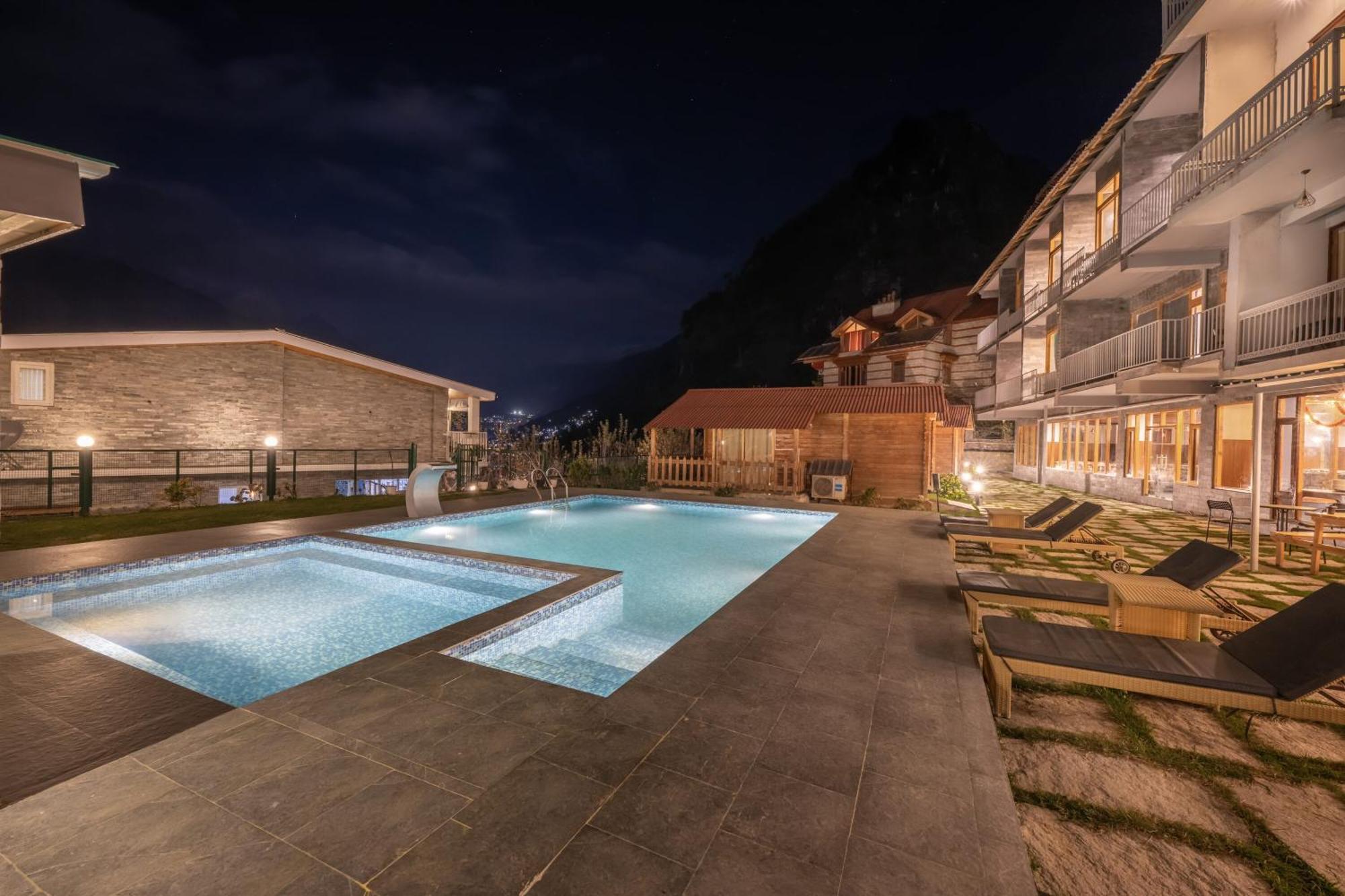 Echor Himalayan Heights Manali Hotel Exterior photo